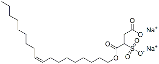 油醇磺基琥珀酸酯二钠 结构式