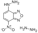 4-硝基-7-肼基-2,1,3-苯并噁二唑 结构式