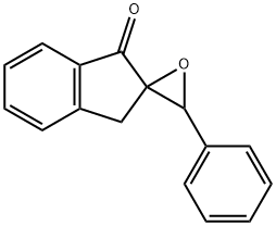 2,3-二氢-2-苯基-3-螺环氧-1H-茚酮 结构式