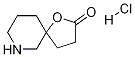 1-氧杂-7-氮杂螺[4.5]癸-2-酮盐酸盐 结构式
