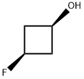 CIS-3-FLUOROCYCLOBUTANOL 结构式