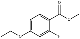 Methyl 4-ethoxy-2-fluorobenzoate 结构式