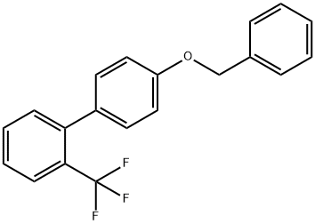 4'-(苄氧基)-2-(三氟甲基)-1,1'-联苯 结构式