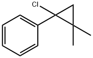 (1-Chloro-2,2-dimethylcyclopropyl)benzene 结构式