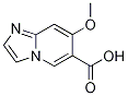 7-甲氧基咪唑并[1,2-A]吡啶-6-羧酸 结构式