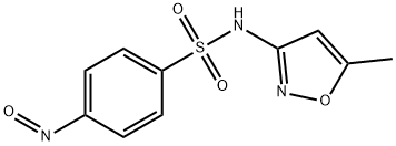4-亚硝基磺胺甲恶唑 结构式