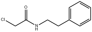 乙酰胺,2-氯-N-苯乙基- 结构式