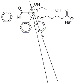 阿托伐他汀FX1杂质 结构式