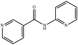 N-(2-吡啶基)烟酰胺 结构式