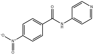 N-(4-Pyridinyl)-4-nitrobenzamide 结构式