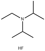 N,N-二异丙基乙胺三氢氟酸盐 结构式