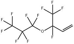 3,4,4,4-TETRAFLUORO-3-(HEPTAFLUORO-1-PROPOXY)1-BUTENE 结构式