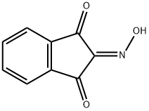 1H-茚-1,2,3-三酮2-肟 结构式