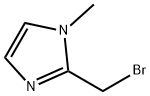 2-(BROMOMETHYL)-1-METHYL-1H-IMIDAZOLE 结构式