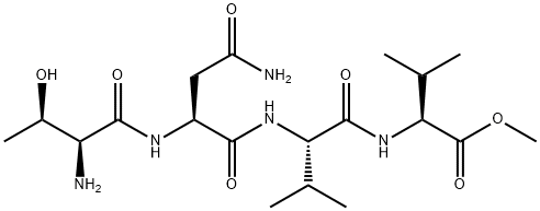 EGLIN C (60-63)甲酯肽 结构式