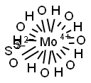 纳米二硫化钼 结构式