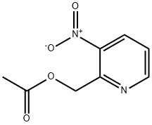 (3-Nitropyridin-2-yl)methyl acetate 结构式