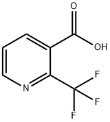 2-(三氟甲基)烟酸 结构式