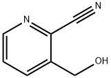 3-羟基甲基-2-吡啶甲腈 结构式