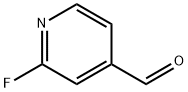 2-氟吡啶-4-甲醛 结构式