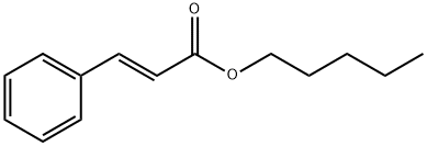 2-Propenoic acid, 3-phenyl-, pentyl ester, (2E)- 结构式