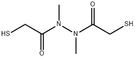 2-Mercapto-N'-(2-Mercaptoacetyl)-N,N'-diMethylacetohydrazide 结构式