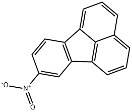 8-nitrofluoranthene 结构式