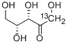 D-[1-13C]THREO-PENT-2-ULOSE 结构式