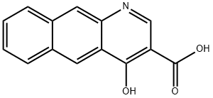 Benzo[g]quinoline-3-carboxylic acid, 4-hydroxy- (9CI) 结构式