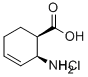 (1R,2S)-(+)-2-十六环氨基-3-烯羧酸盐酸盐 结构式