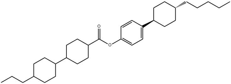 trans,trans-4-(trans-4-Pentylcyclohexyl)-phenyl4′-propylbicyclohexyl-4-carboxylate