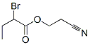 Butanoic acid, 2-bromo-, 2-cyanoethyl ester (9CI) 结构式