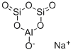 Sodium aluminum disilicon hexaoxide (anhydrous analcime) 结构式
