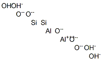 Dialuminum disilicon pentaoxide tetrahydroxide 结构式