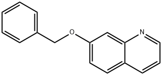7-苄氧基喹啉 结构式