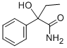 2-hydroxy-2-phenylbutyramide 结构式