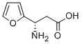 S-3-氨基-3-(2-呋喃基)丙酸 结构式