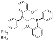 (1R,2R)-BIS[(2-METHOXYPHENYL)PHENYLPHOSPHINO]ETHANE DIBORANE 结构式
