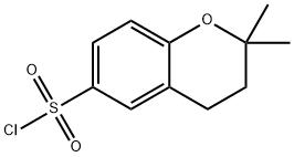 2,2-二甲基-6-色烷磺酰氯 结构式