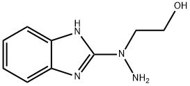 Ethanol, 2-[1-(1H-benzimidazol-2-yl)hydrazino]- (9CI) 结构式