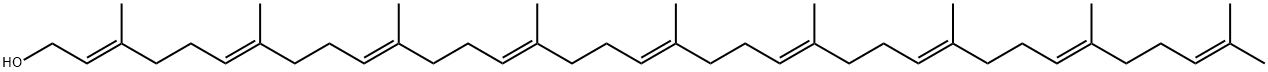 茄尼醇 结构式