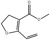3-Furancarboxylicacid,2-ethenyl-4,5-dihydro-,methylester(9CI) 结构式