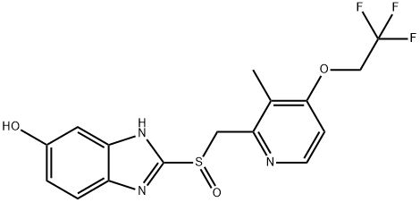 5-羟基兰索拉唑 结构式