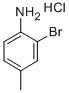 2-溴-4-甲基苯胺盐酸盐 结构式