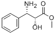 (2R,3S)-3-苯基异丝氨酸甲酯 结构式