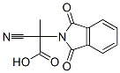 2H-Isoindole-2-acetic  acid,  -alpha--cyano-1,3-dihydro--alpha--methyl-1,3-dioxo- 结构式