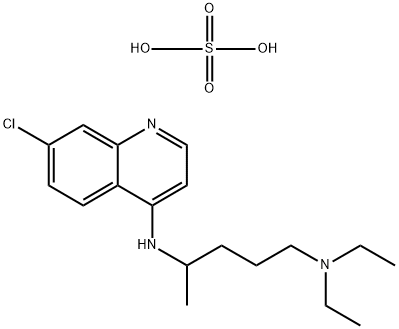硫酸氯喹 结构式