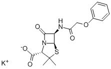 青霉素 V 钾 结构式