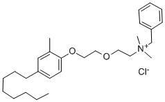 甲基苄索氯铵 结构式