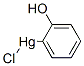 chloro(hydroxyphenyl)mercury 结构式